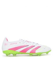 Adidas Buty do piłki nożnej Predator Pro Firm Ground ID3855 Biały. Białe buty sportowe męskie Adidas, ze skóry, bez zapięcia. Za 489.99 zł.