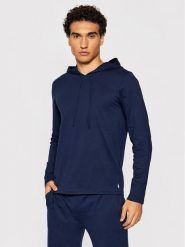Polo Ralph Lauren Bluza Sle 714844760001 Granatowy Regular Fit. Niebieskie bluzy męskie Polo Ralph Lauren, m, bez wzorów, z bawełny, bez kaptura. Za 309.99 zł.