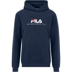 Bluza sportowa męska Fila Brunssum. Białe bluzy męskie Fila, m, bez wzorów, z kapturem. Za 215.00 zł.