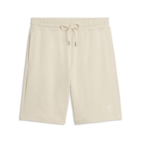 Męskie szorty Essentials Elevated 9" PUMA. Czarne krótkie spodenki sportowe męskie Puma, m, z aplikacjami, z bawełny, klasyczne. Za 109.00 zł.