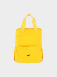 4F Plecak miejski (21 L) z kieszenią na laptop - żółty Uniwersalny. Żółte plecaki damskie 4f, bez wzorów, z syntetyku, eleganckie. W wyprzedaży za 39.99 zł.