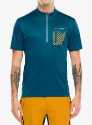 Koszulka rowerowa CMP Clutch T-Shirt Freebike. Niebieskie t-shirty męskie CMP, m, bez wzorów, z poliesteru, bez kołnierzyka. Za 219.99 zł.