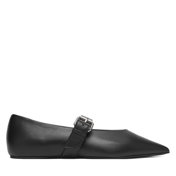 Baleriny Weekend Max Mara. Czarne baleriny damskie Weekend Max Mara, bez wzorów, bez obcasa. Za 1,104.99 zł.