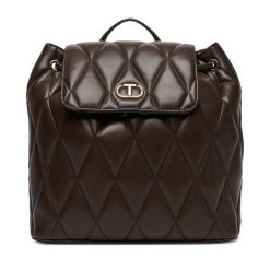 Plecak TWINSET. Brązowe plecaki damskie Twinset, bez wzorów. Za 669.99 zł.