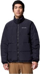 Kurtka męska Columbia Pike Lake Novelty Jacket 2134231010 Czarne L. Czarne kurtki męskie Columbia, l, bez wzorów, bez kaptura. Za 501.93 zł.