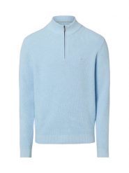 Fynch-Hatton sweter z dzianiny Mężczyźni Bawełna niebieski, L. Niebieskie swetry przez głowę męskie Fynch-Hatton, l, bez wzorów, z bawełny, bez kołnierzyka. Za 399.95 zł.