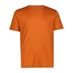 Koszulka merino męska CMP Neil T-Shirt. Brązowe t-shirty męskie CMP, na lato, m, bez wzorów, z materiału, bez kołnierzyka. Za 236.65 zł.