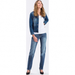 Dżinsy "Rose" - Regular fit - w kolorze niebieskim. Niebieskie jeansy damskie Cross Jeans. W wyprzedaży za 136.95 zł.