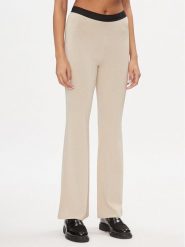 Liu Jo Sport Spodnie materiałowe TA4011 MS014 Beżowy Bootcut Fit. Brązowe spodnie sportowe damskie Liu Jo Sport, xl, bez wzorów, z materiału. Za 309.99 zł.