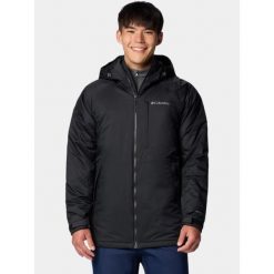 Kurtka Narciarska Męska Columbia Snowy Summit. Czarne kurtki męskie Columbia, na zimę, m, bez wzorów, eleganckie, bez kaptura. W wyprzedaży za 730.15 zł.