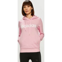 Adidas Performance - Bluza. Szare bluzy damskie adidas Performance, z nadrukiem, z bawełny. Za 179.90 zł.