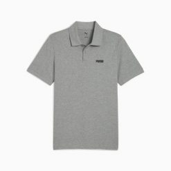Koszulka polo męska Puma ESS SMALL LOGO PIQUE szara 68676203 r M (48). Szare koszulki polo męskie Puma, m, bez wzorów, z bawełny, bez kołnierzyka, bez ramiączek. Za 102.90 zł.