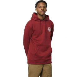 Bluza z kapturem męskie Vans Have A Good Hoodie. Czerwone bluzy męskie Vans, m, bez wzorów, z bawełny, z kapturem. Za 290.00 zł.