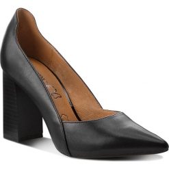 Półbuty CAPRICE - 9-22401-21 Black Nappa 022. Czarne półbuty damskie Caprice, ze skóry ekologicznej, eleganckie. Za 249.90 zł.