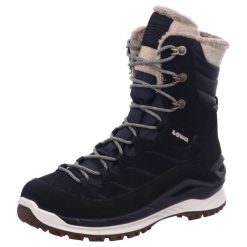 Buty trekkingowe damskie Lowa 4204179932. Czarne obuwie sportowe damskie Lowa, bez wzorów, z materiału, wspinaczkowe. Za 1,011.00 zł.