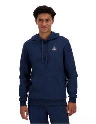 Bluza Le Coq Sportif Essential N°1. Niebieskie bluzy męskie le coq sportif, l, bez wzorów, z materiału, z kapturem, na fitness i siłownię. Za 380.00 zł.