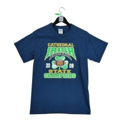 Koszulka NFL Notre Dame Fighting Irish. Niebieskie koszulki polo męskie NFL, l, bez wzorów, sportowe, bez ramiączek. Za 21.26 zł.