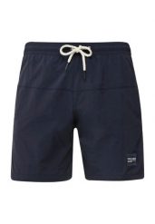 Szorty plażowe, Regular Fit, P-DARREL. Niebieskie krótkie spodenki sportowe męskie Volcano, l, bez wzorów, z materiału, wspinaczkowe. Za 89.99 zł.