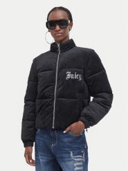 Juicy Couture Kurtka zimowa JCOGL226552 Czarny Regular Fit. Czarne kurtki damskie Juicy Couture, na zimę, s, bez wzorów, z syntetyku, bez kaptura. Za 699.99 zł.