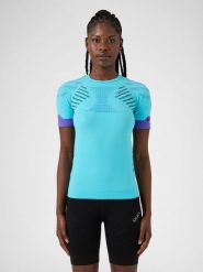 Ultra1 Running T-Shirt. Niebieskie t-shirty damskie UYN, m, bez wzorów, z poliamidu, bez kołnierzyka. Za 287.45 zł.