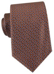 Jasnobrązowy Krawat z Bardzo Drobnym Wzorem - Alties. Krawaty i muchy Alties, bez wzorów, z tkaniny, eleganckie. Za 55.00 zł.