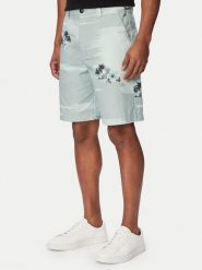 BOSS Szorty materiałowe Chino 50559411 Turkusowy Straight Fit. Niebieskie spodnie materiałowe męskie Boss, m, bez wzorów, z bawełny. Za 629.99 zł.