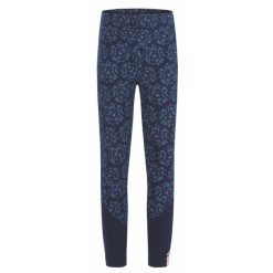 Legginsy Dziecięce Loap Bilena Niebieskie. Niebieskie legginsy dla dziewczynek LOOP, bez wzorów, z bawełny. Za 123.99 zł.