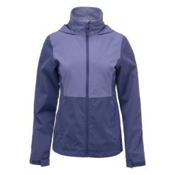 Damska kurtka wodoodporna Martes Essentials Ganmore. Niebieskie kurtki damskie MARTES ESSENTIALS, bez wzorów, bez kaptura. Za 192.23 zł.