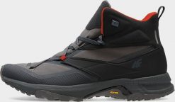 Buty trekkingowe męskie 4f Dust czarne r. 44. Czarne trekkingi męskie 4f. Za 349.98 zł.