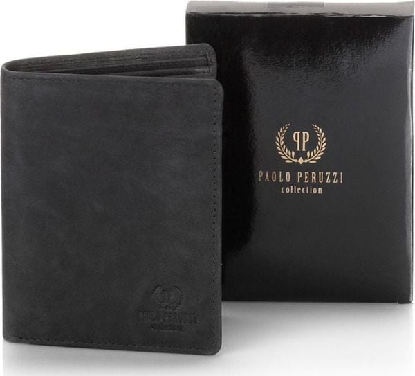 Paolo Peruzzi PORTFEL MĘSKI PAOLO PERUZZI SKÓRZANY BRĄZOWY RFID IN-01-BR. Brązowe portfele męskie Paolo Peruzzi, bez wzorów. Za 110.43 zł.