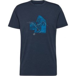 Koszulka męska Mammut Mountain T-Shirt 4208m. Niebieskie koszulki sportowe męskie Mammut, m, bez wzorów, sportowe, bez kołnierzyka. Za 255.55 zł.