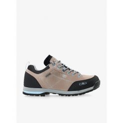 Buty turystyczne damskie niskie CMP Alcor 2.0 Low WP. Brązowe obuwie sportowe damskie CMP, bez wzorów, trekkingowe. Za 303.99 zł.