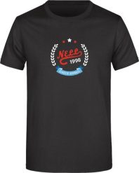 T-shirt męski Nell Alvar czarny 2XL. Czarne t-shirty męskie ENELL, na lato, m, bez wzorów, z bawełny, eleganckie, bez kołnierzyka. Za 119.99 zł.