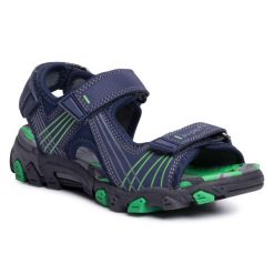 Sandały Superfit. Niebieskie sandały chłopięce Superfit, bez zapięcia. Za 319.99 zł.