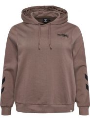 Bluza damska z kapturem Hummel Legacy Plus. Brązowe bluzy sportowe damskie Hummel, s, bez wzorów, z bawełny, z kapturem, na fitness i siłownię. Za 208.20 zł.