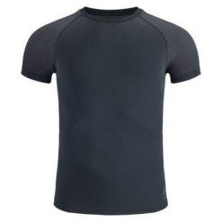 T-shirt Odlo manches courtes Performance Light ECO. Czarne t-shirty męskie Odlo, bez wzorów, sportowe, bez kołnierzyka. Za 238.45 zł.