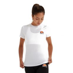 Koszulka z krótkim rękawem Damska Ellesse Setri Biały. Białe t-shirty damskie Ellesse, l, bez wzorów, z elastanu, bez kołnierzyka. Za 95.23 zł.