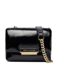 Armani Exchange Torebka XW000357 AF17239 UC001 Czarny. Czarne torebki do ręki damskie Armani Exchange, bez wzorów, ze skóry, wizytowe, bez dodatków. Za 589.99 zł.