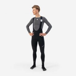 Spodnie sportowe męskie Rogelli Artico No Pad, softshellowe. Czarne buty sportowe męskie Rogelli, bez zapięcia, do biegania. Za 302.00 zł.