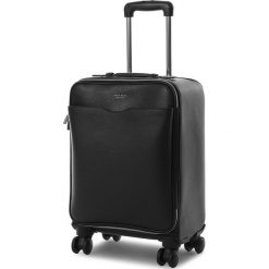 Mała Twarda Walizka BOSS - Signature_Trolley 50385614 001. Czarne walizki damskie marki Boss, ze skóry. Za 4,219.00 zł.