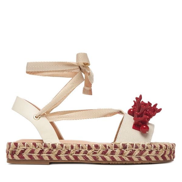 Espadryle Liu Jo. Brązowe espadryle damskie Liu Jo, bez wzorów, bez obcasa, bez zapięcia. Za 304.99 zł.