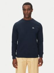 Quiksilver Bluza EQYFT04953 Granatowy Regular Fit. Niebieskie bluzy męskie Quiksilver, m, bez wzorów, z bawełny, bez kaptura. Za 129.99 zł.