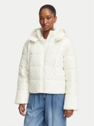 Guess Kurtka zimowa W6BL56 W4195 Kremowy Regular Fit. Białe kurtki damskie Guess, na zimę, xl, z aplikacjami, z syntetyku, bez kaptura. Za 794.99 zł.