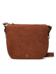 PINKO Torebka Hobo Zip Around Classic Al 25-26 PLTT 105113 A2JH Brązowy. Brązowe torebki do ręki damskie Pinko, bez wzorów, ze skóry, bez dodatków. Za 1,709.00 zł.