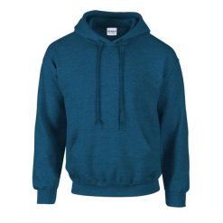 Bluza Z Kapturem Dla Dorosłych Unisex Heavy Blend. Niebieskie bluzy męskie Gildan, m, bez wzorów, z kapturem. Za 92.99 zł.