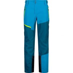 Spodnie męskie narciarskie CMP 32W4007. Niebieskie spodnie snowboardowe męskie CMP, l, bez wzorów, narciarskie. Za 717.65 zł.