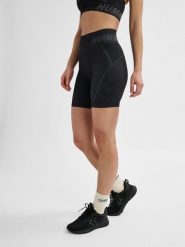Damskie buty z wysokim stanem na udach Hummel TE Christel. Czarne obuwie sportowe damskie Hummel, bez wzorów, z dzianiny, na fitness i siłownię. Za 137.50 zł.