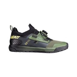 Buty rowerowe (platformy) LEATT Shoe ProFlat 2.0. Zielone buty sportowe męskie LEATT, bez zapięcia, rowerowe. Za 789.00 zł.