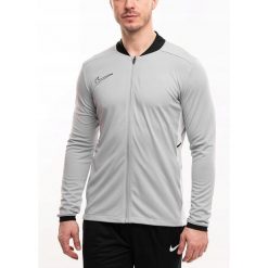 Bluza Męska Rozpinana Nike Academy 25 Sportowa Dresowa Treningowa roz. XXL. Szare bluzy męskie Nike, m, bez wzorów, z dresówki, bez kaptura, dri-fit (nike). Za 142.00 zł.