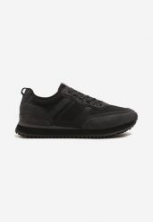 Beżowe Buty Sportowe Sneakersy na Podeszwie z Tłoczeniami Elanoveia. Brązowe buty sportowe męskie Born2be, z jeansu, bez zapięcia. Za 169.99 zł.